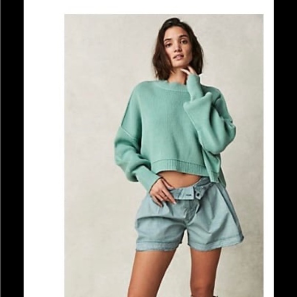 Free People Sweaters - Free people easy street cropped Sweater